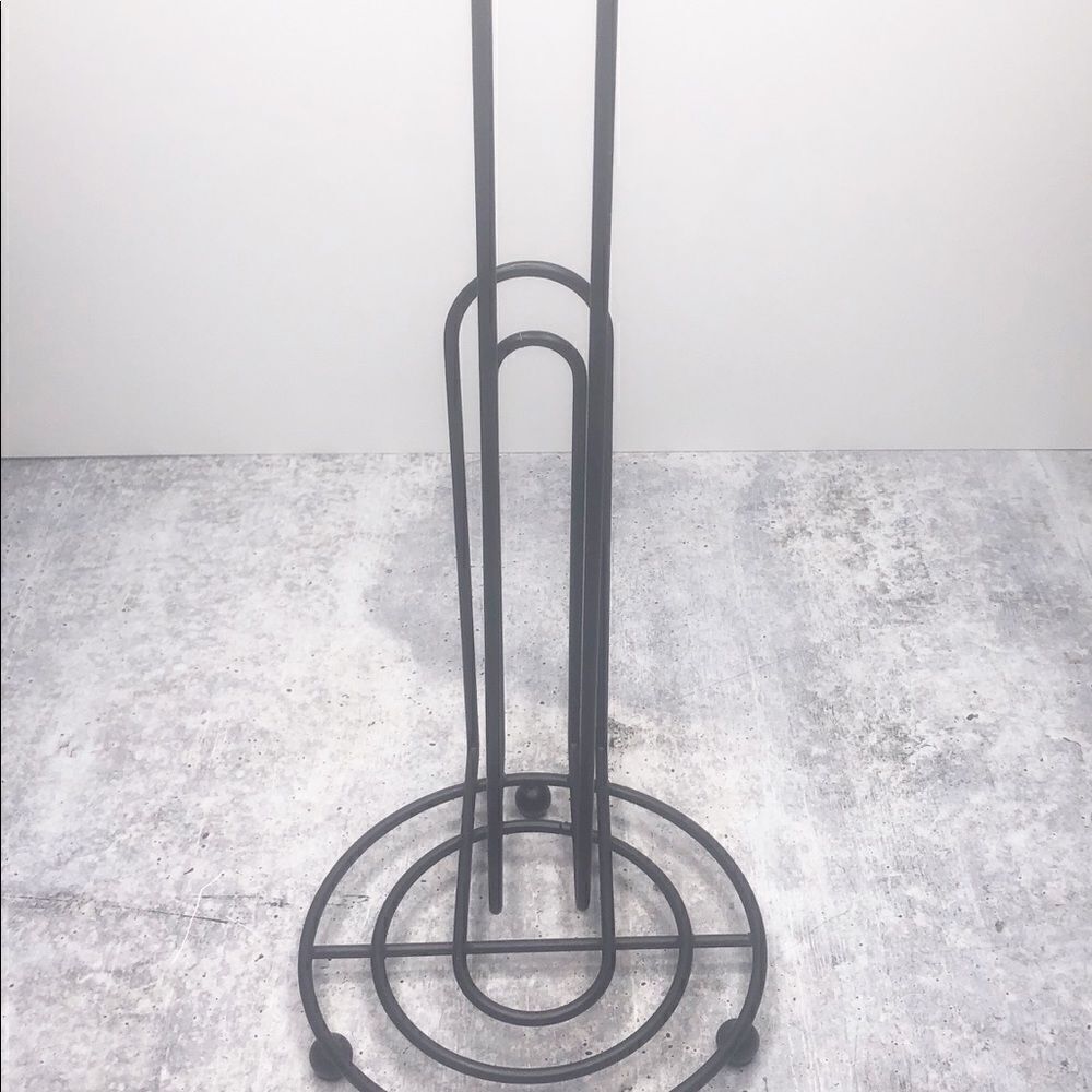 Black Iron Napkin Holder Kitchen Accessory